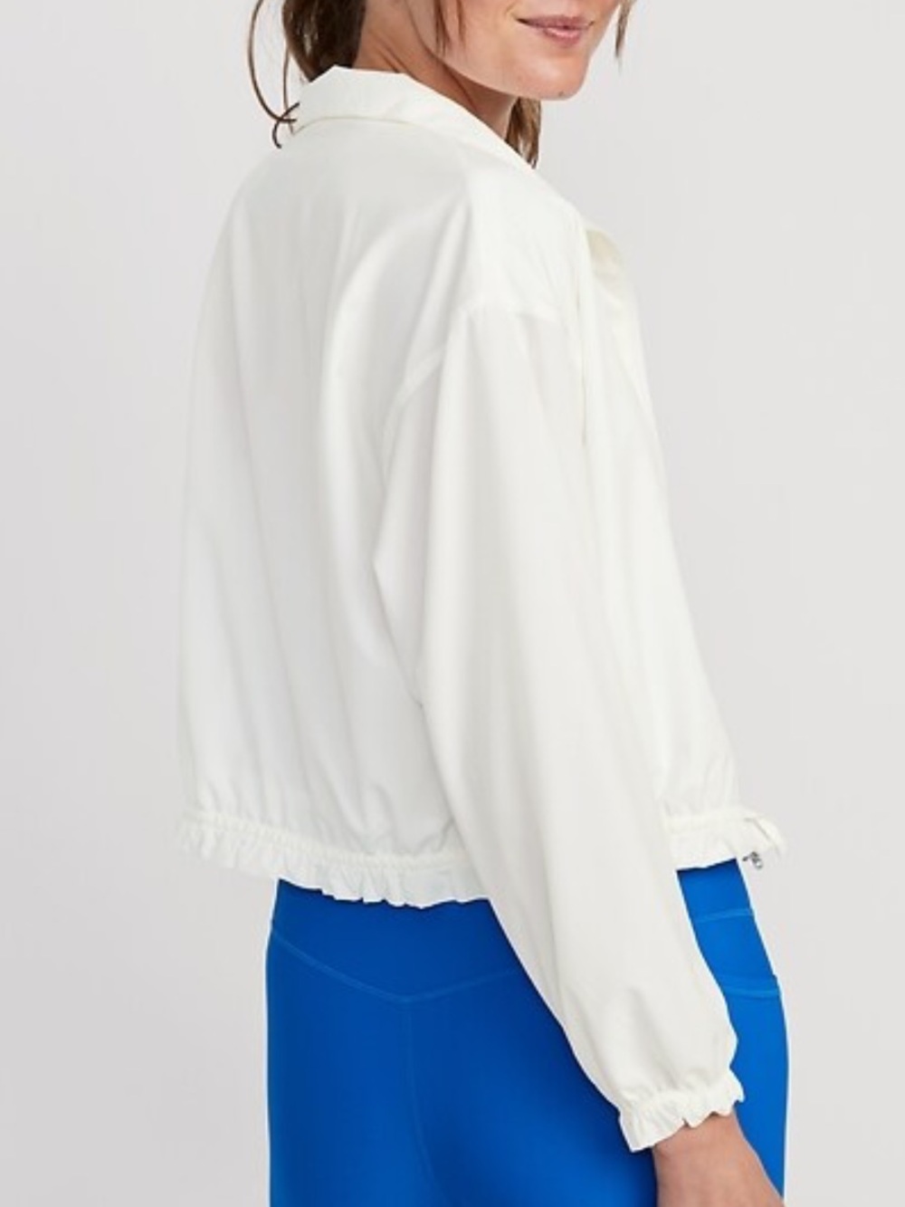 Old Navy StretchTech Packable Ruffle-Trim Jacket - Picture 2 of 9